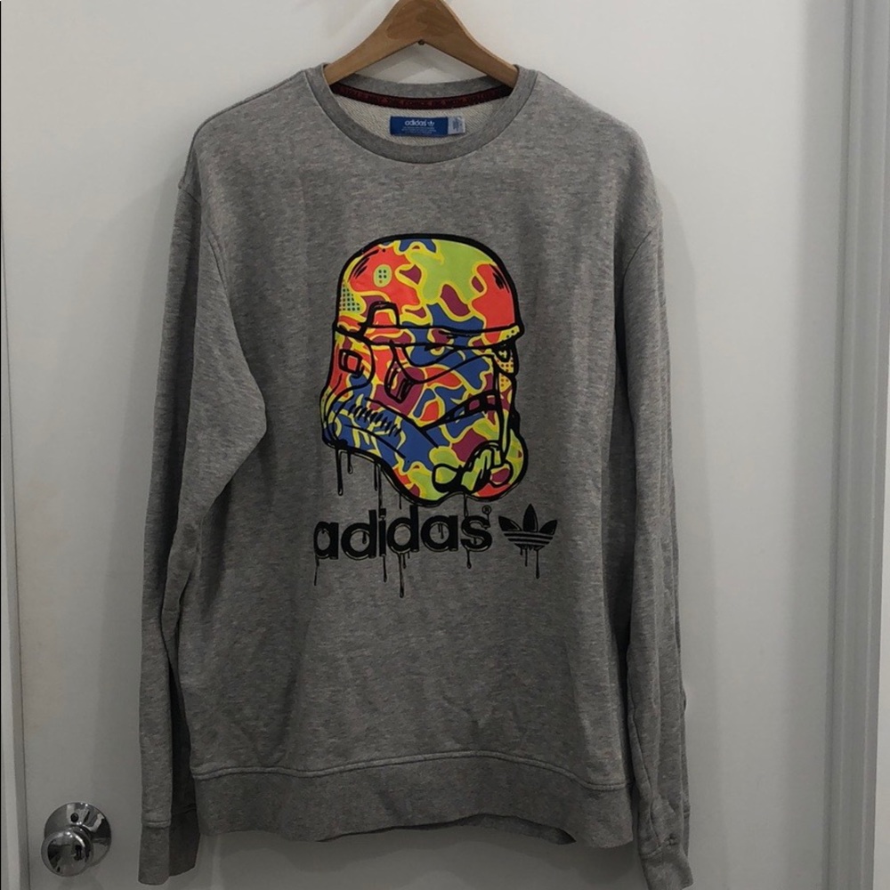 Adidas Star Wars Crewneck Sweatshirt - Men’s L